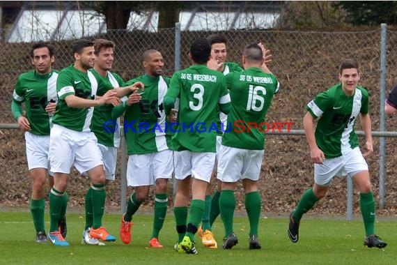 Landesliga Rhein Neckar FC Zuzenhausen gegen SG Wiesenbach 28.03.2015 (© Siegfried)